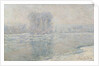 Ice, white effect (Glaçons, effet blanc), 1893 by Claude Monet