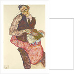 Two lovers (Self Portrait With Wally), 1914-1915 by Egon Schiele