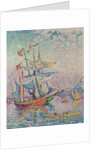 The Golden Horn. The Bridge, 1907 by Paul Signac