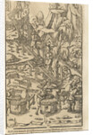 Illustration from De re metallica libri XII by Georgius Agricola, 1556 by Anonymous