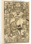 Saint Basil The Great. Illustration from the book The Asketikon (O postnichestve), 1594 by Pyotr Mstislavets