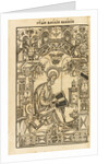 Saint Basil The Great. Illustration from the book The Asketikon (O postnichestve), 1594 by Pyotr Mstislavets