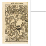 Saint Basil The Great. Illustration from the book The Asketikon (O postnichestve), 1594 by Pyotr Mstislavets