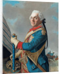 Portrait of Maurice de Saxe (1696?1750), Marshal of France, 1748 by Jean-Étienne Liotard