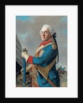 Portrait of Maurice de Saxe (1696?1750), Marshal of France, 1748 by Jean-Étienne Liotard