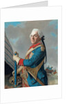 Portrait of Maurice de Saxe (1696?1750), Marshal of France, 1748 by Jean-Étienne Liotard
