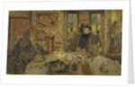 Lunch. Misia and Cipa at Villeneuve, 1897 by Édouard Vuillard