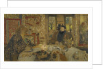 Lunch. Misia and Cipa at Villeneuve, 1897 by Édouard Vuillard
