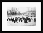 Pupils of the Smolny Institute for Noble Maidens at at Winter Walk, c. 1913 by Karl Karlovich Bulla