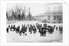 Pupils of the Smolny Institute for Noble Maidens at at Winter Walk, c. 1913 by Karl Karlovich Bulla