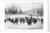 Pupils of the Smolny Institute for Noble Maidens at at Winter Walk, c. 1913 by Karl Karlovich Bulla