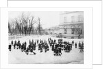 Pupils of the Smolny Institute for Noble Maidens at at Winter Walk, c. 1913 by Karl Karlovich Bulla