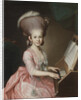 Portrait of a Young Lady at the Clavichord, 1779 by Georg Anton Abraham Urlaub