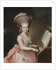 Portrait of a Young Lady at the Clavichord, 1779 by Georg Anton Abraham Urlaub
