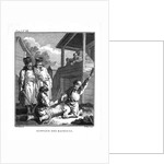 Punishment with batogs by Jean-Baptiste Le Prince