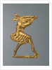 Gold plaque in the form of a dancing woman, 330-300 BC by Ancient jewelry