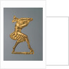 Gold plaque in the form of a dancing woman, 330-300 BC by Ancient jewelry