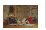 Napoleon Planning his Coronation by Jehan-Georges Vibert