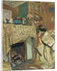 Madame Hessel by the fireplace, 1917-1918 by Édouard Vuillard