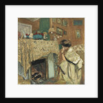 Madame Hessel by the fireplace, 1917-1918 by Édouard Vuillard
