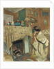 Madame Hessel by the fireplace, 1917-1918 by Édouard Vuillard