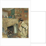 Madame Hessel by the fireplace, 1917-1918 by Édouard Vuillard