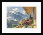 Mont Blanc by Konstantin Alexandrovich Veshchilov