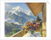 Mont Blanc by Konstantin Alexandrovich Veshchilov