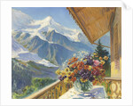 Mont Blanc by Konstantin Alexandrovich Veshchilov