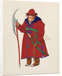 Costume design for the opera The Tale of Tsar Saltan by N. Rimsky-Korsakov, 1929 by Ivan Yakovlevich Bilibin