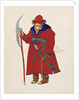 Costume design for the opera The Tale of Tsar Saltan by N. Rimsky-Korsakov, 1929 by Ivan Yakovlevich Bilibin