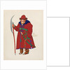 Costume design for the opera The Tale of Tsar Saltan by N. Rimsky-Korsakov, 1929 by Ivan Yakovlevich Bilibin