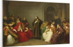 John Hus before Council of Constance, End of 19th century by Anonymous