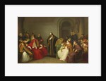 John Hus before Council of Constance, End of 19th century by Anonymous