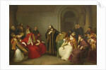 John Hus before Council of Constance, End of 19th century by Anonymous