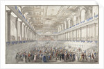 Redoute paré during the Congress of Vienna on October 9, 1814, c. 1815 by Johann Nepomuk Hoechle