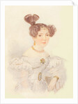 Portrait of Yekaterina Ivanovna Zagryazhskaya by Alexander Pavlovich Briullov
