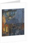 Avenue de Clichy. Five OClock in the Evening, 1887 by Louis Anquetin