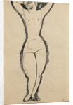 Standing Nude with Raised Arms, 1911 by Amedeo Modigliani