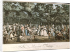 The Public Promenade, 1792 by Philibert-Louis Debucourt