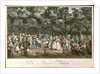 The Public Promenade, 1792 by Philibert-Louis Debucourt