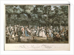 The Public Promenade, 1792 by Philibert-Louis Debucourt