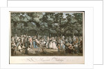 The Public Promenade, 1792 by Philibert-Louis Debucourt