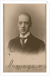 Russian poet Nikolay Gumilyov, ca 1917-1920 by Karl Karlovich Bulla