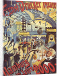 Hamburg in the Year 2000. Poster for the Ernst Drucker Theatre, 1896 by Adolph Friedländer