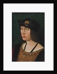Portrait of Louis XII, King of France by Jean Perréal