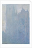 The Rouen Cathedral in fog, 1893 by Claude Monet
