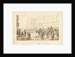 Robespierre and his accomplices being led to their execution, 1794 by Pierre-Antoine Demachy