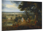 Rudolf of Habsburg handing over his horse to a priest delivering the viaticum by Jacques D'Arthois