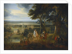 Rudolf of Habsburg handing over his horse to a priest delivering the viaticum by Jacques D'Arthois
